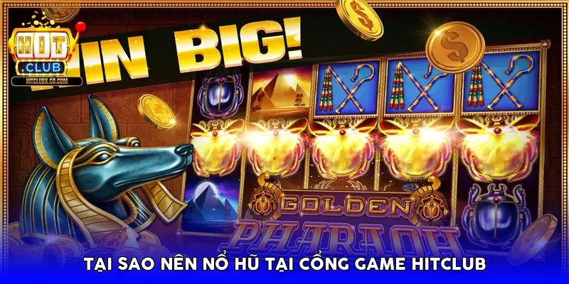 Tại sao nên nổ hũ tại cổng game Hitclub
